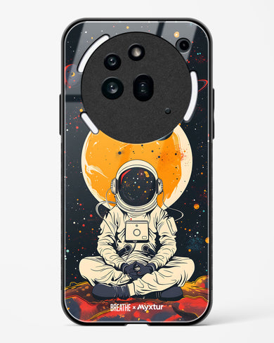 One with the Cosmos [BREATHE] Glass Case Phone Cover (Nothing)