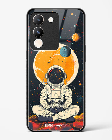 One with the Cosmos [BREATHE] Glass Case Phone Cover (Vivo)