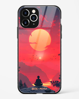 One with the World [BREATHE] Glass Case Phone Cover (Apple)
