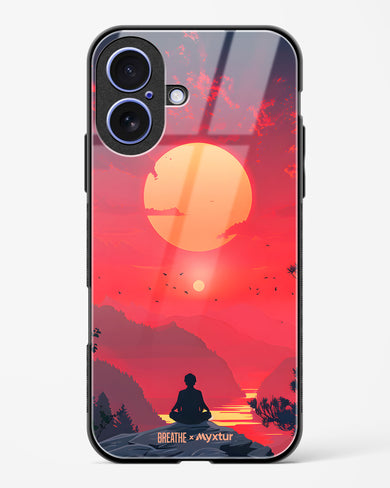 One with the World [BREATHE] Glass Case Phone Cover (Apple)