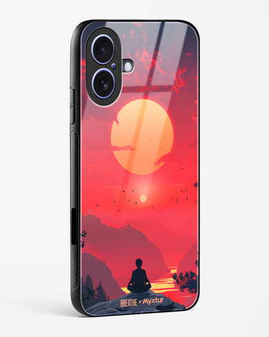 One with the World [BREATHE] Glass Case Phone Cover (Apple)