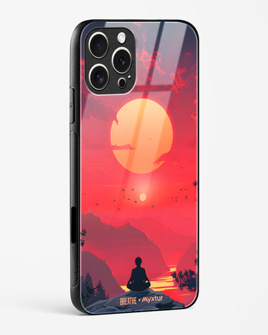 One with the World [BREATHE] Glass Case Phone Cover (Apple)