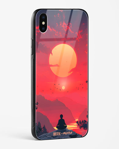 One with the World [BREATHE] Glass Case Phone Cover (Apple)
