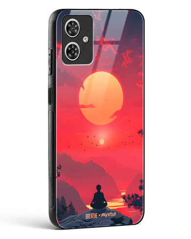 One with the World [BREATHE] Glass Case Phone Cover (Motorola)