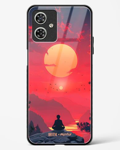 One with the World [BREATHE] Glass Case Phone Cover (Motorola)