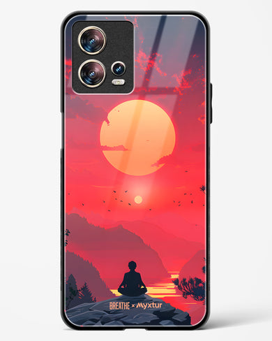 One with the World [BREATHE] Glass Case Phone Cover (Motorola)