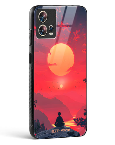 One with the World [BREATHE] Glass Case Phone Cover (Motorola)