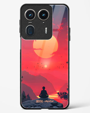 One with the World [BREATHE] Glass Case Phone Cover (Motorola)