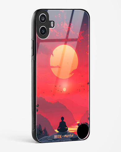 One with the World [BREATHE] Glass Case Phone Cover (Nothing)