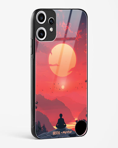 One with the World [BREATHE] Glass Case Phone Cover (Nothing)