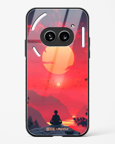 One with the World [BREATHE] Glass Case Phone Cover (Nothing)