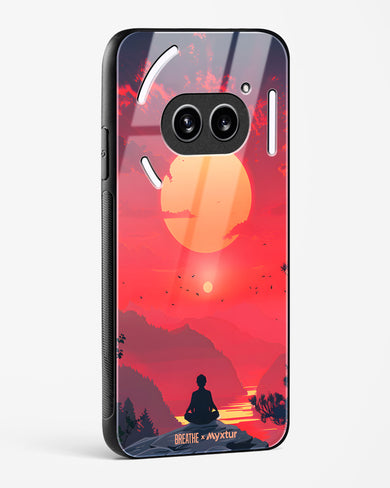 One with the World [BREATHE] Glass Case Phone Cover (Nothing)