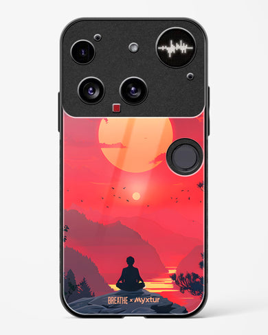 One with the World [BREATHE] Glass Case Phone Cover (Nothing)