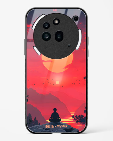 One with the World [BREATHE] Glass Case Phone Cover (Nothing)