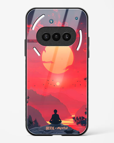 One with the World [BREATHE] Glass Case Phone Cover (Nothing)