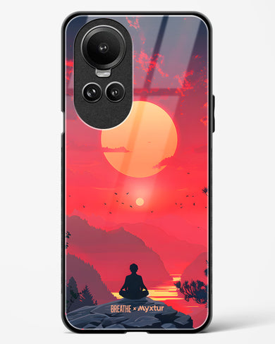 One with the World [BREATHE] Glass Case Phone Cover (Oppo)