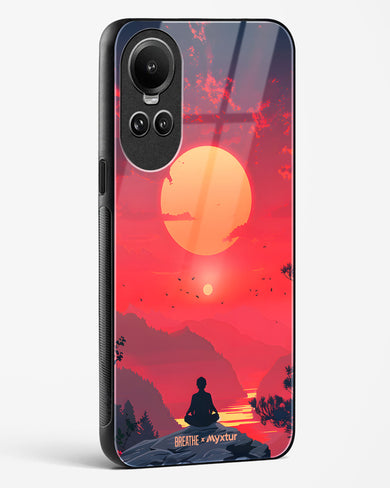 One with the World [BREATHE] Glass Case Phone Cover (Oppo)