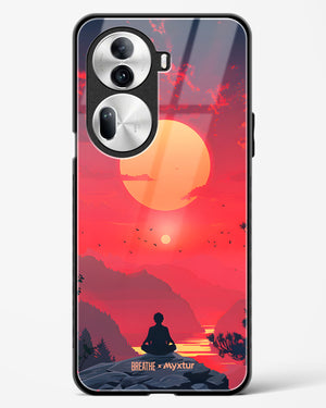 One with the World [BREATHE] Glass Case Phone Cover (Oppo)