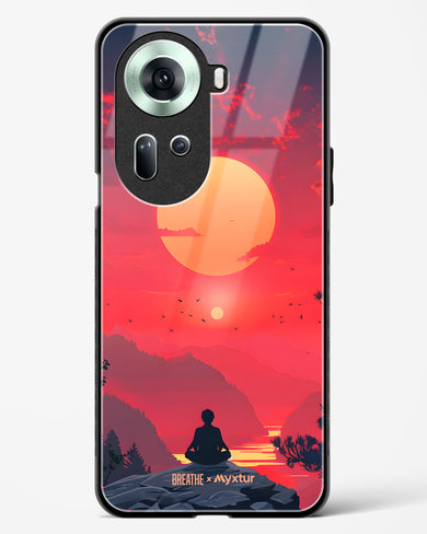 One with the World [BREATHE] Glass Case Phone Cover (Oppo)