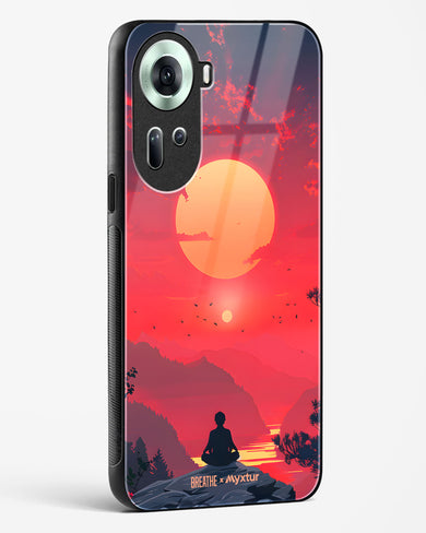 One with the World [BREATHE] Glass Case Phone Cover (Oppo)