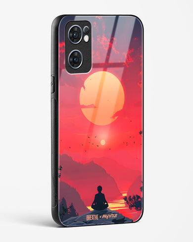 One with the World [BREATHE] Glass Case Phone Cover (Oppo)
