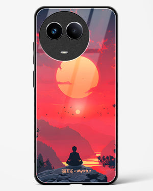 One with the World [BREATHE] Glass Case Phone Cover (Realme)