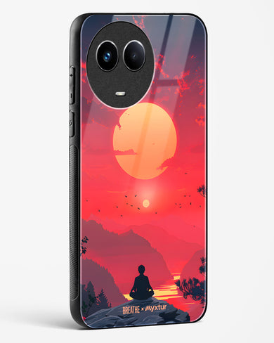 One with the World [BREATHE] Glass Case Phone Cover (Realme)