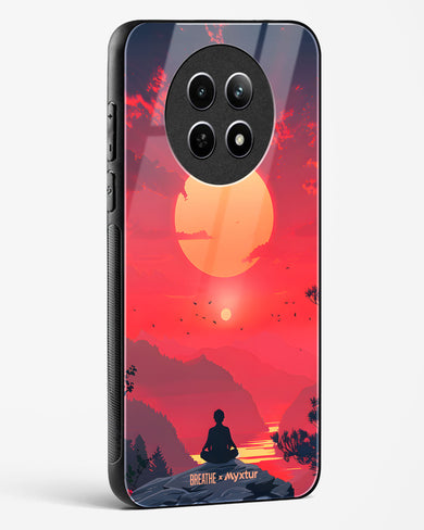 One with the World [BREATHE] Glass Case Phone Cover (Realme)