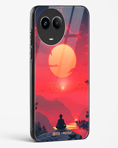 One with the World [BREATHE] Glass Case Phone Cover (Realme)