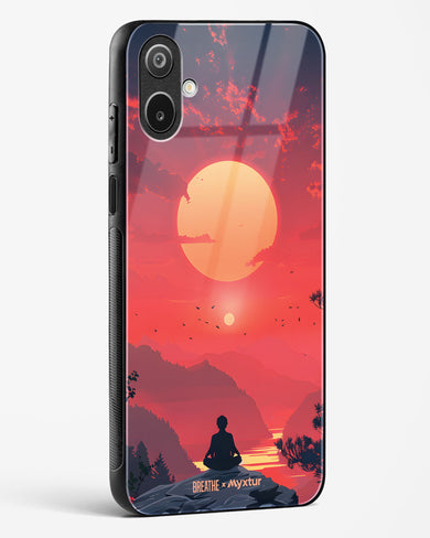 One with the World [BREATHE] Glass Case Phone Cover (Samsung)