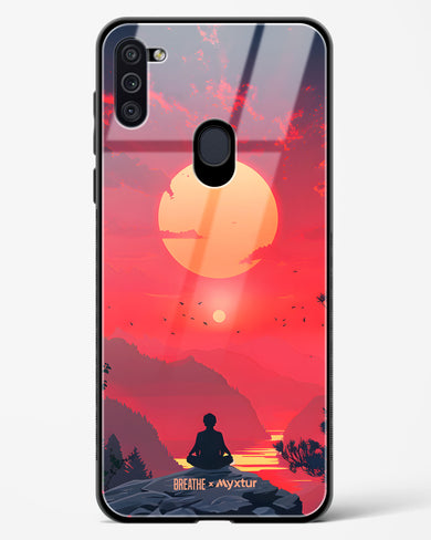 One with the World [BREATHE] Glass Case Phone Cover (Samsung)