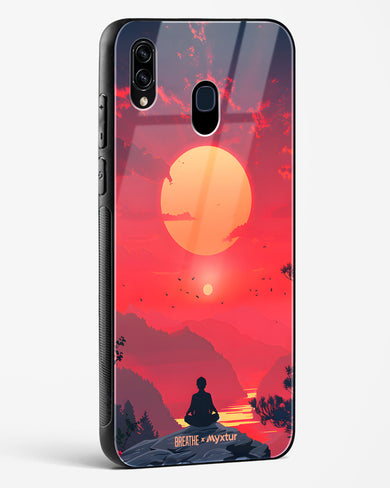 One with the World [BREATHE] Glass Case Phone Cover (Samsung)