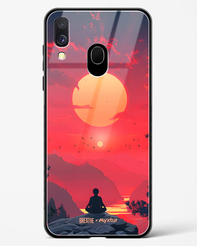 One with the World [BREATHE] Glass Case Phone Cover (Samsung)