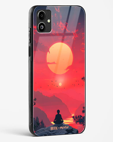 One with the World [BREATHE] Glass Case Phone Cover (Samsung)