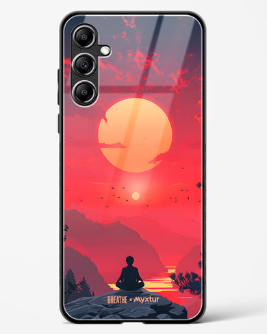 One with the World [BREATHE] Glass Case Phone Cover (Samsung)