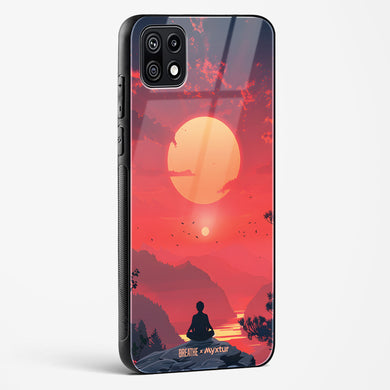 One with the World [BREATHE] Glass Case Phone Cover (Samsung)