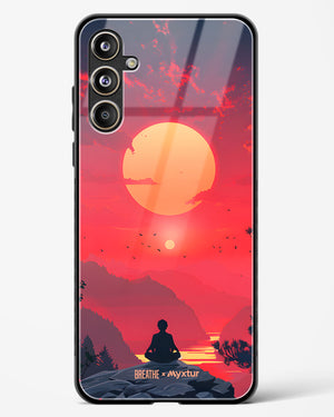 One with the World [BREATHE] Glass Case Phone Cover (Samsung)