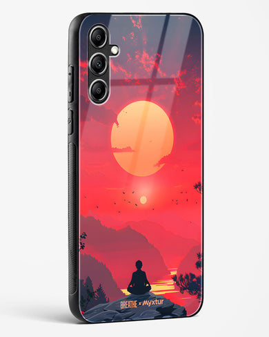 One with the World [BREATHE] Glass Case Phone Cover (Samsung)