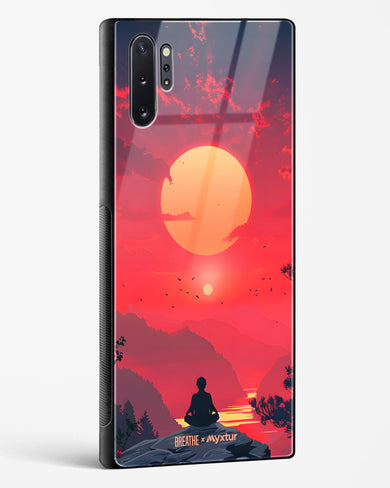 One with the World [BREATHE] Glass Case Phone Cover (Samsung)