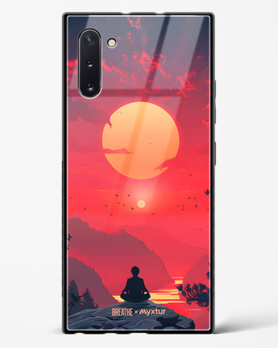 One with the World [BREATHE] Glass Case Phone Cover (Samsung)