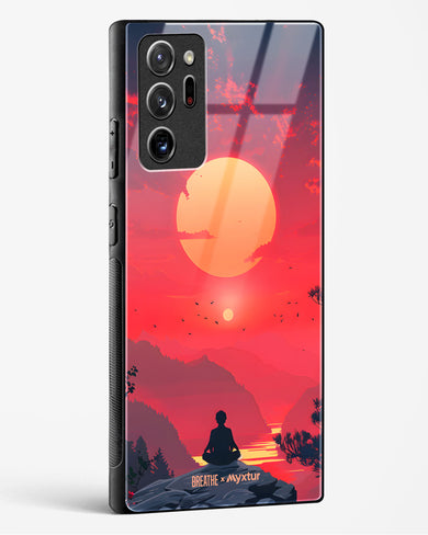 One with the World [BREATHE] Glass Case Phone Cover (Samsung)