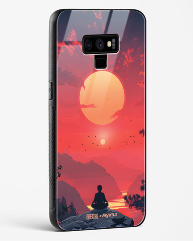 One with the World [BREATHE] Glass Case Phone Cover (Samsung)