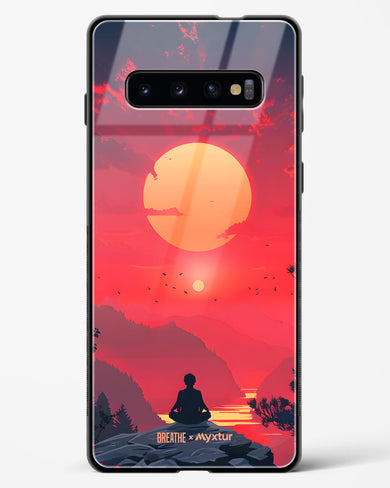 One with the World [BREATHE] Glass Case Phone Cover (Samsung)