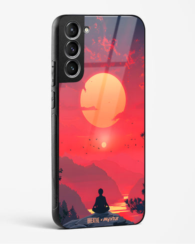 One with the World [BREATHE] Glass Case Phone Cover (Samsung)