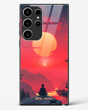 One with the World [BREATHE] Glass Case Phone Cover (Samsung)