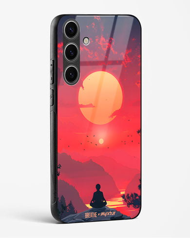 One with the World [BREATHE] Glass Case Phone Cover (Samsung)