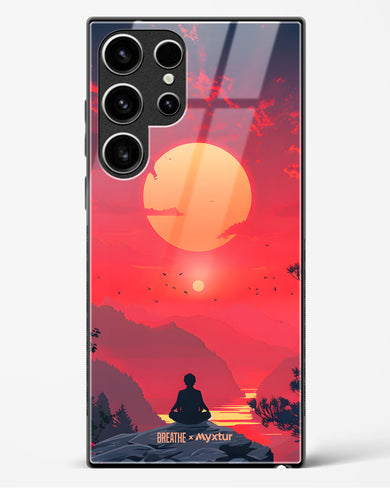 One with the World [BREATHE] Glass Case Phone Cover (Samsung)