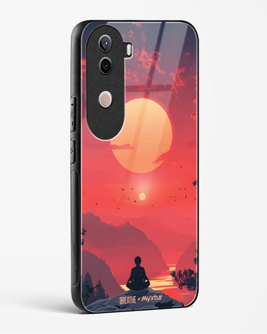 One with the World [BREATHE] Glass Case Phone Cover (Vivo)