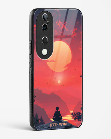 One with the World [BREATHE] Glass Case Phone Cover (Vivo)