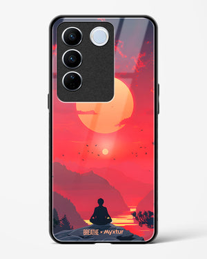 One with the World [BREATHE] Glass Case Phone Cover (Vivo)